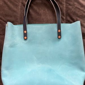NEW KMM & Co Aegean Blue tote
